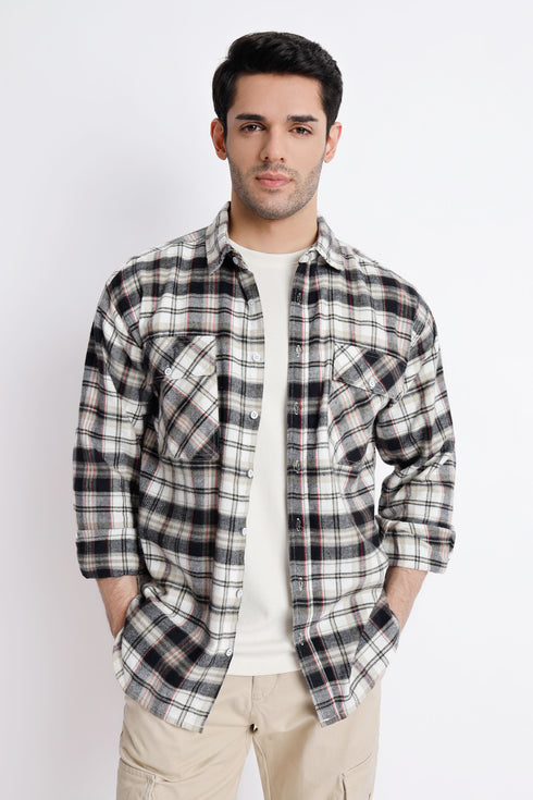 The Oversized Flannel Shirt